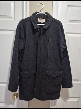 Filson Virgin  Wool Weekender Mackinaw Field Coat